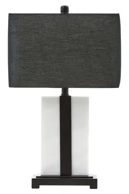 Fifty Five South Table Lamp Elvie Marble Black/White 64cm