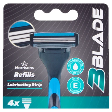 Morrisons Refills Lubricating Strip 3 Blade