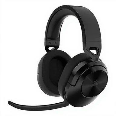 Corsair HS55 WIRELESS Headset Draadloos Hoofdband Gamen Bluetooth Zwart, Koolstof