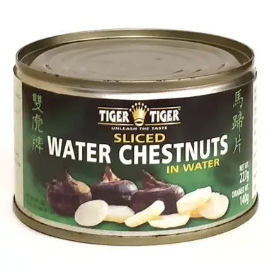 TT - Water Chestnuts Sliced 227g 双虎牌马蹄片227g