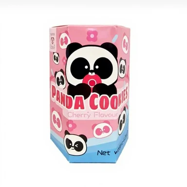 Tokimeki Panda Cookie Biscuit Kers Smaak - 40 g