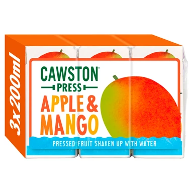 Cawston Press Apple & Mango 3 x 200ml