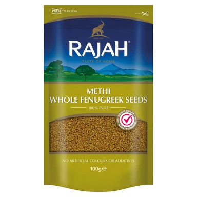 Rajah Spices Whole Fenugreek Seeds 100G