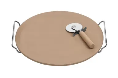 Essentials by Premier Pizza Stone And Cutter Small Set