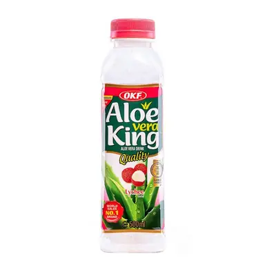 OKF Aloe Vera Juice (Lychee) 500ml OKF 芦荟水（荔枝）