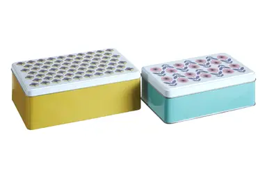 Maison by Premier Storage Rectangular Tins