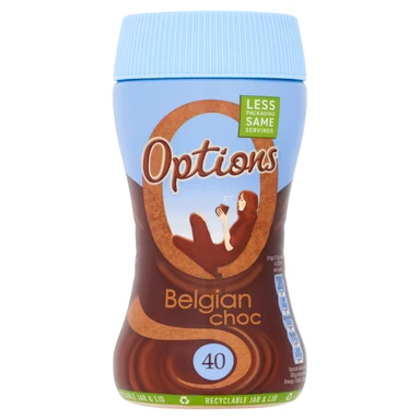 Options Belgian Choc 220g
