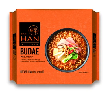 The Han Kitchen Budae Ramyun (Vleesvrij) 119g