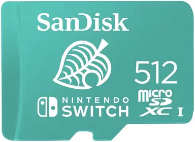 SanDisk microSDXC Card for Nintendo Switch 512GB