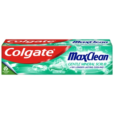 Colgate Max Clean Gentle Mineral Scrub 75ml
