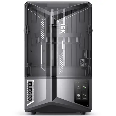 Elegoo Saturn 4 Ultra 16K Resin 3D Printer with Flip Lid Smart Tank Heater at 30°C, 150 mm/h Printing Speed, Large Printing Size 211.68 x 118.37 x 220 mm³