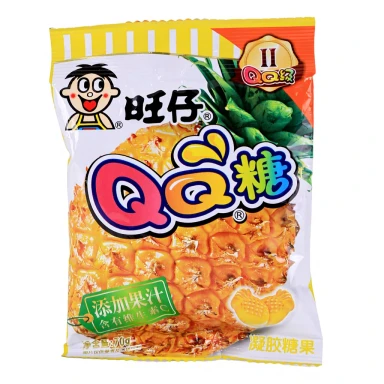 WANT WANT QQ Gummy Pineapple Flavour 70g