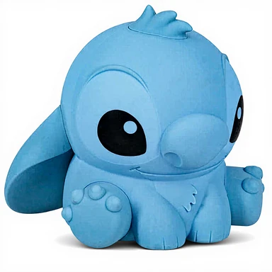 Stitch 3D Silicone Lamp 15c
