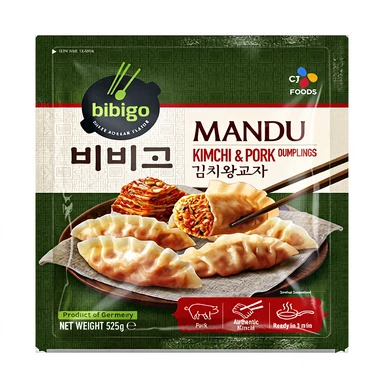 Bibigo MANDU Kimchi & Pork 525g/pack