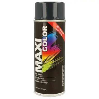 Maxicolor GREY Gloss Spray Paint 400ml
