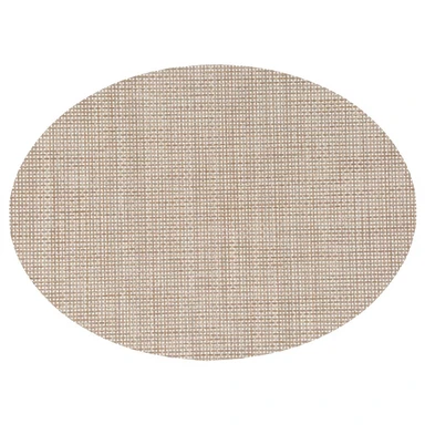 Secret de Gourmet Maoli Textiel Placemat - Ovaal, 48 x 35 cm, Lichtbruin