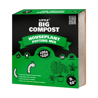 Coco & Coir Little Big Compost Houseplant Compost 9L