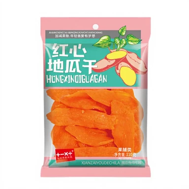 Jiajianchengchu Rode zoete aardappelschijfjes 110G