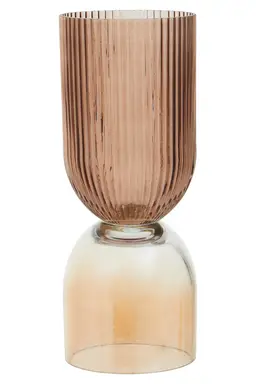 Fifty Five South Vase Esma Two Tone Light Brown