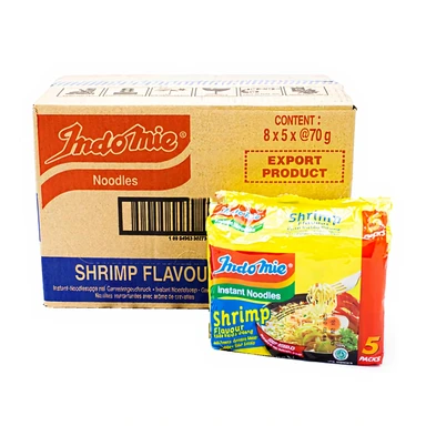 Indomie Instant Noodle Garnalen 8x5x70g (EU) 1 DOOS