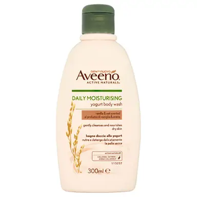 Aveeno Daily Moisturising Vanilla and Oat Body Wash 300ml