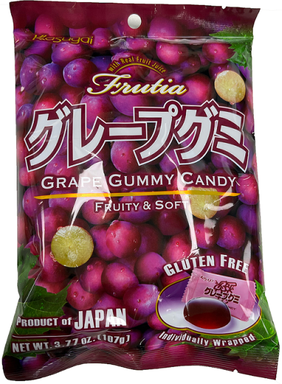 KASUGAI Grape Gummy 107g