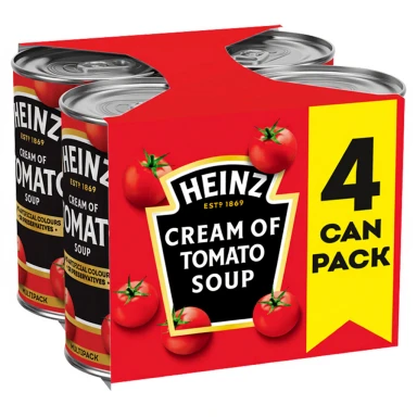 Heinz Cream of Tomato Soup 4 x 400g