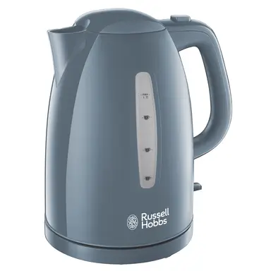 Russell Hobbs Textures Kettle, Grey, Rapid Boil, 1.7L - 21274