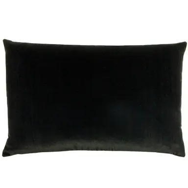 Furn Cushion Contra Rectangle Black 40x60cm