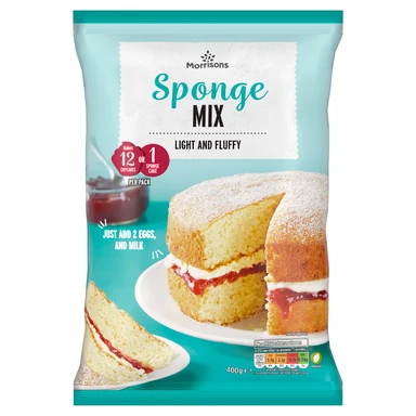 Morrisons Sponge Mix Plain 400g