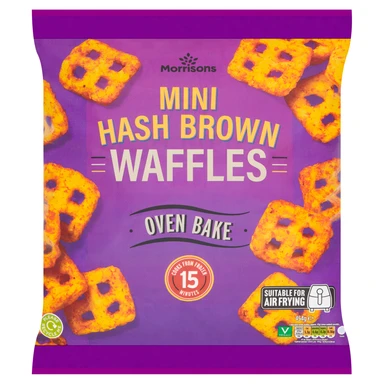 Morrisons Mini Hash Brown Waffles 454g