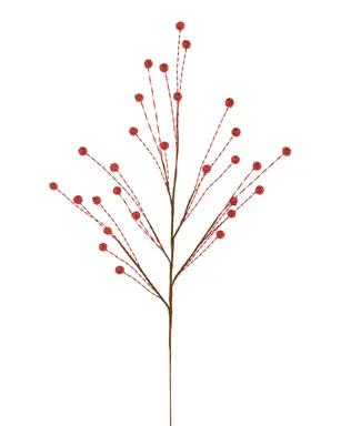 WeRChristmas Red Berry Christmas Tree Spray, 78 cm