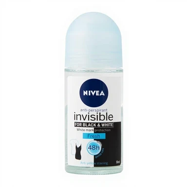 NIVEA Deo Roll-on - Invisible Black & White Fresh 50 ml