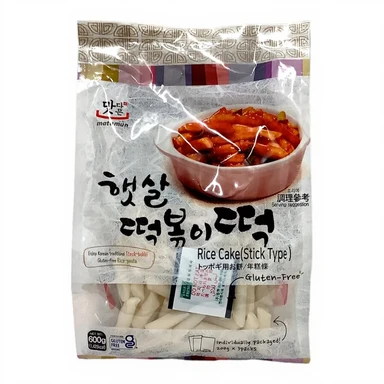 Matamum Bâtonnets de gâteau de riz coréen (Tteokbokki) 600 g