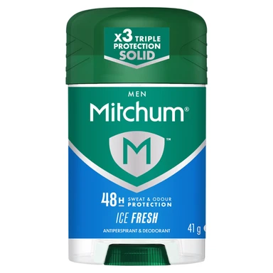 Mitchum Men Triple Odor Defense 48HR Protection Ice Fresh Anti-Perspirant & Deodorant 41g