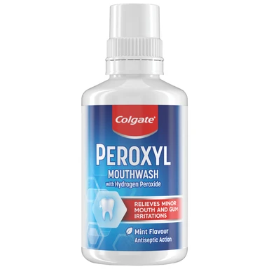 Colgate Peroxyl Medicated Mouthwash Alcohol Free 300ml