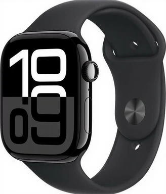 Apple Watch Series 10 GPS + Cellular 46 mm Aluminium Diamond Black