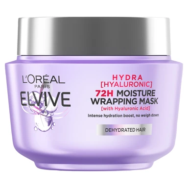 L'Oreal Paris Elvive Hydra Hyaluronic Hair Mask with Hyaluronic Acid for Dry Hair 300ml