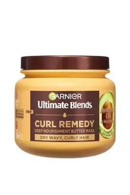 Garnier Ultimate Blends Avocado Oil & Shea Butter Curl Remedy Mask 340ml
