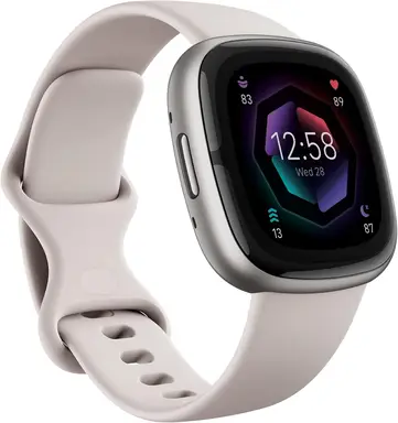 Fitbit Sense 2 - Lunar White/ Platinum