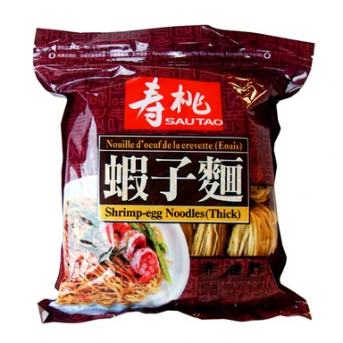 Nouilles aux crevettes grossières Shoutao 454g