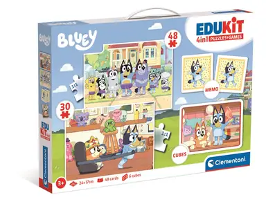 Clementoni Bluey 4 in 1 Edukit