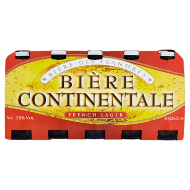 Bière Des Flandres Continentale French Lager 10 X 25cl