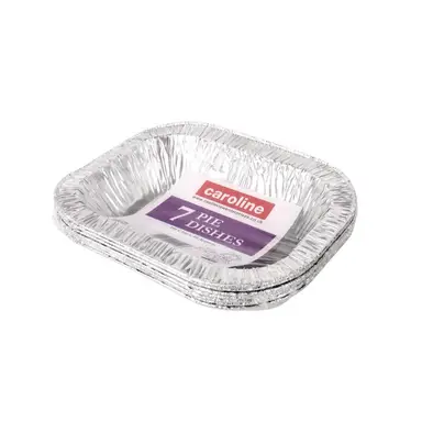 Caroline Foil Pie Dish, 195 x 146, 40mm deep, pack of 7
