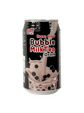 RICO Bubble Milk Tea (brauner Zucker) 350 ml [inkl. 0,25 € Pfand]