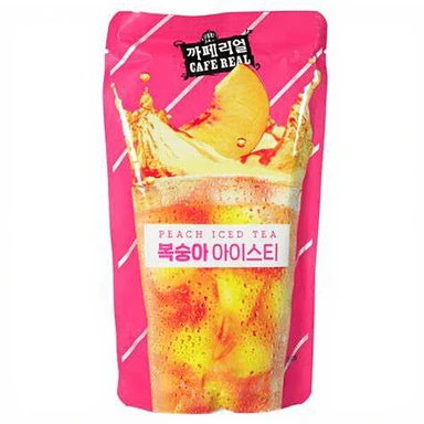 CAFE REAL IJsthee Perzik (Pouch) 230 ml