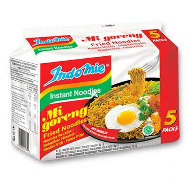 Indomie noedel mi goreng 5 x 80 g, geïmporteerd