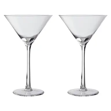 Mila Set Of 2 MARTINI Glasses