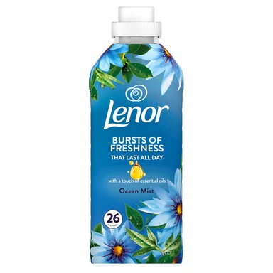Lenor Fabric Conditioner, Ocean Mist, 26 Washes, 858ml