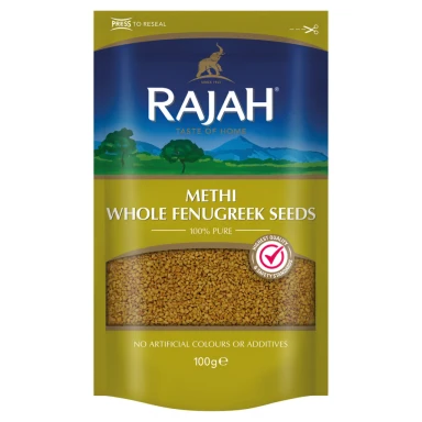 Rajah Whole Fenugreek Seeds 100G